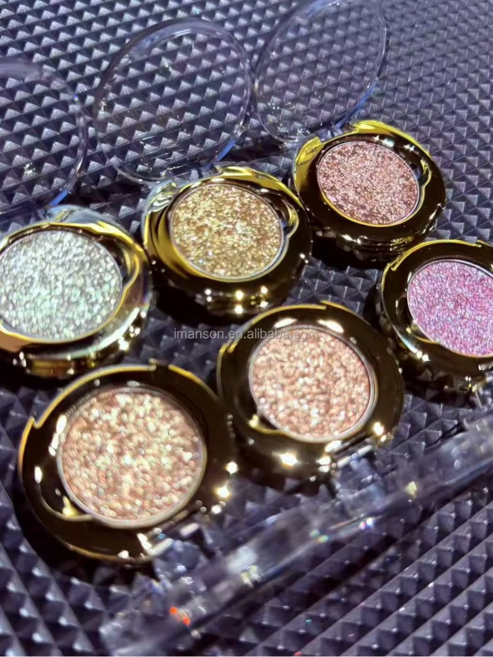 Glitter Eyeshadow Singles - Pink, Gold & Champagne Sparkle